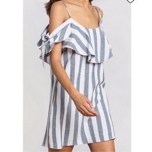 ❄️MISA Los Angeles Nicolette Off the Shoulder Dress❄️